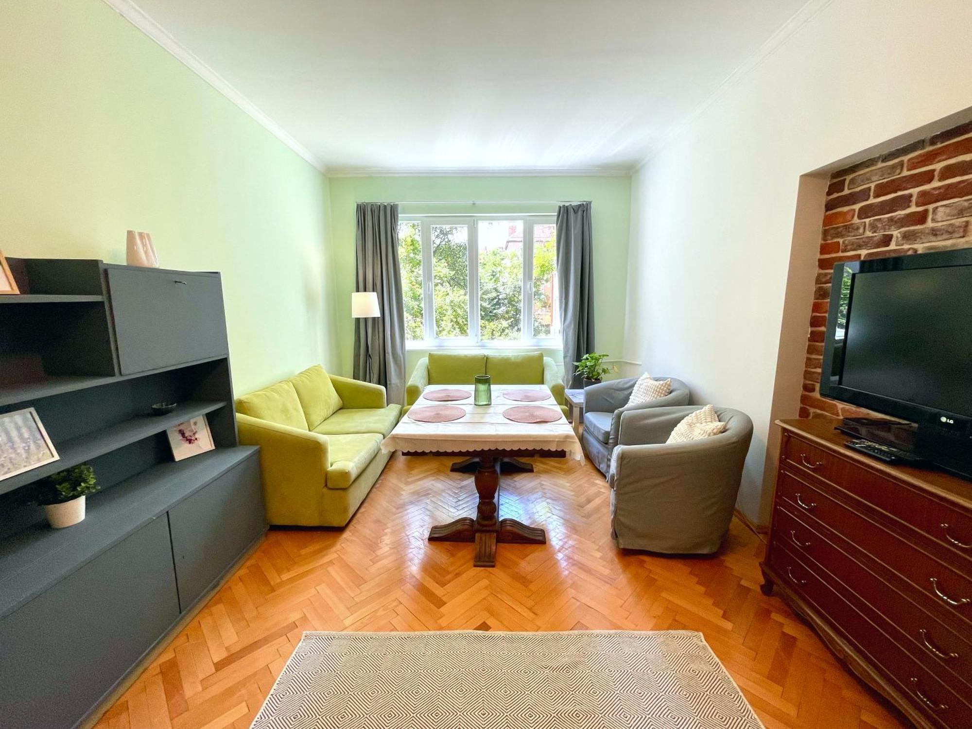 Bohemian Bright & Calm 2Br - Top Center - Private Balcony Sofia Exterior photo