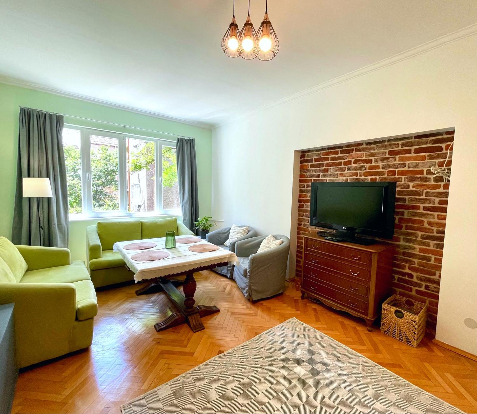 Bohemian Bright & Calm 2Br - Top Center - Private Balcony Sofia Exterior photo