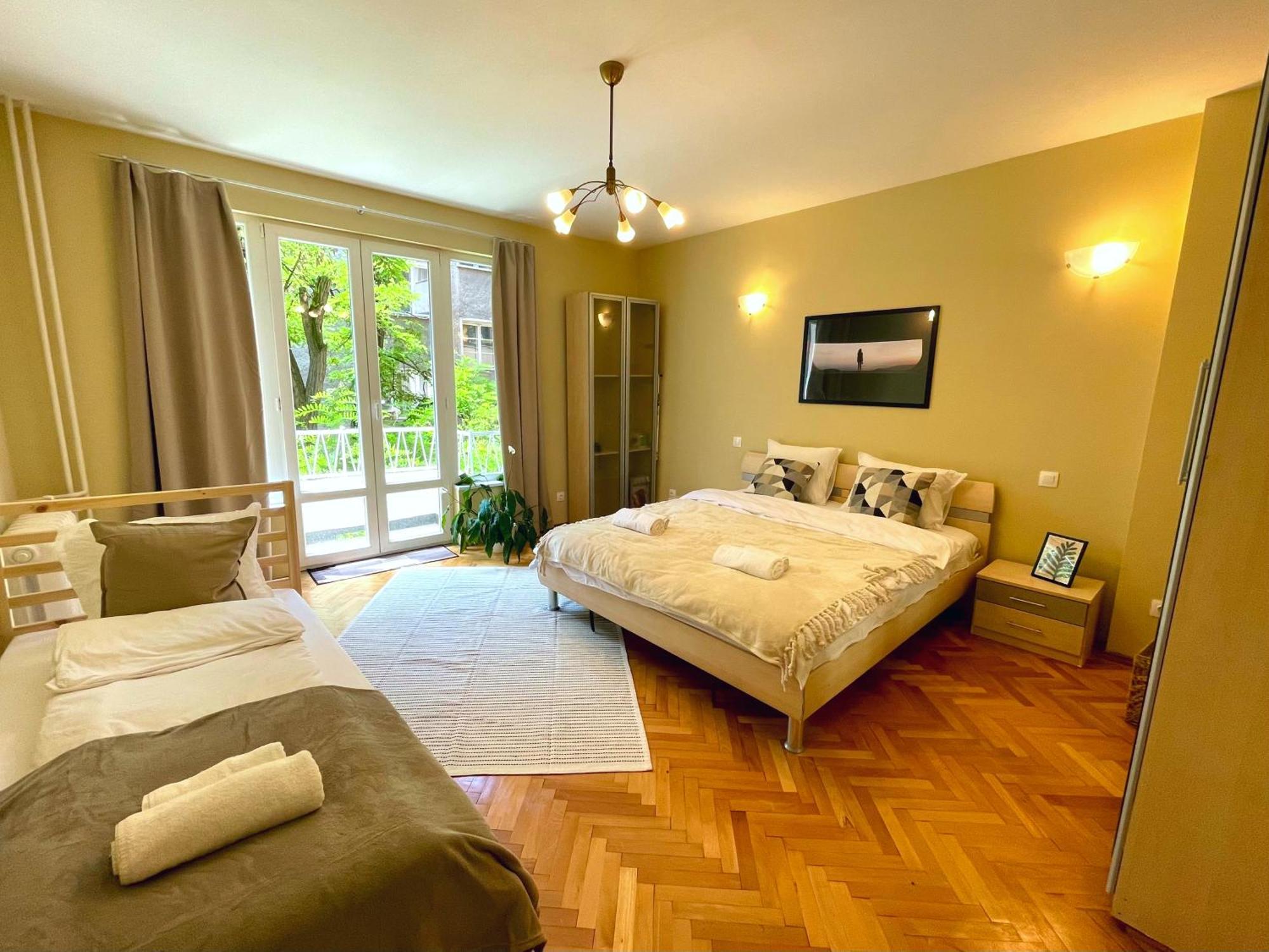 Bohemian Bright & Calm 2Br - Top Center - Private Balcony Sofia Exterior photo